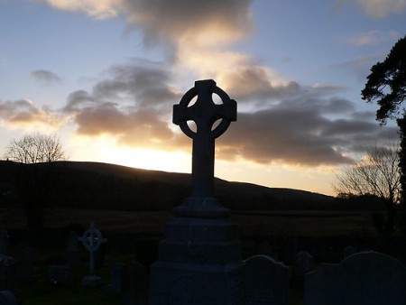 Celtic Cross,Killaloan Burial Grounds,Annerville,Nr.Clonmel,County Tipperary,Ireland.